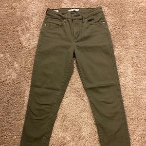 Olive green pants/jeans